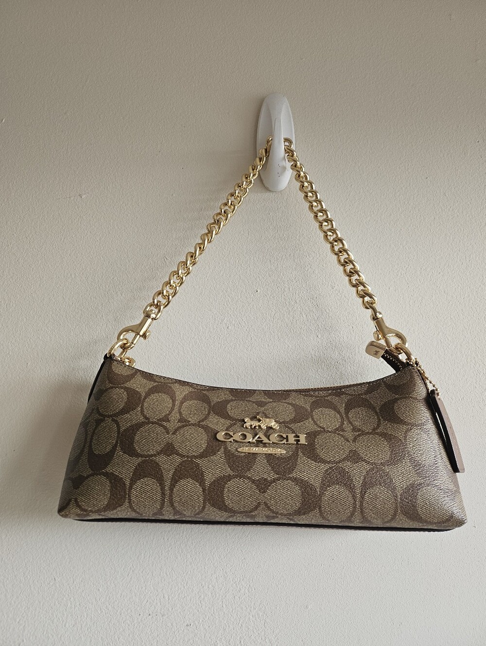 Coach Charlotte Shoulder Bag In Signature Canvas - Picture 3 of 7
